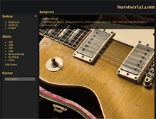 Tablet Screenshot of burstserial.com